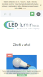 Mobile Screenshot of ledlumin.cz